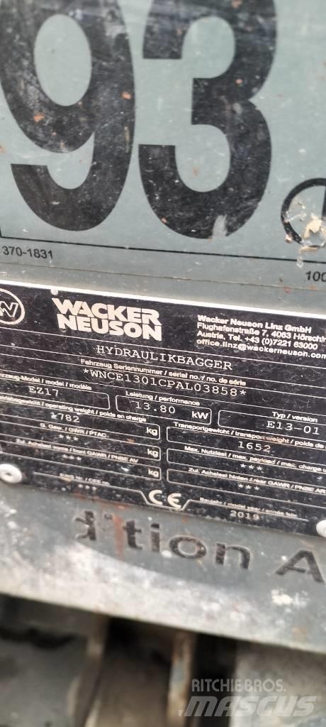 Wacker Neuson EZ 17 Mini excavatoare < 7t
