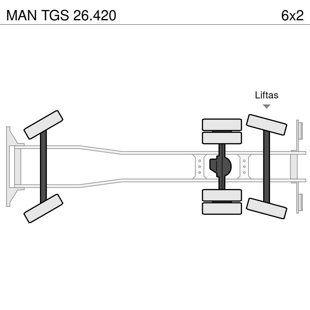 MAN TGS 26.420 Camioane Demontabile