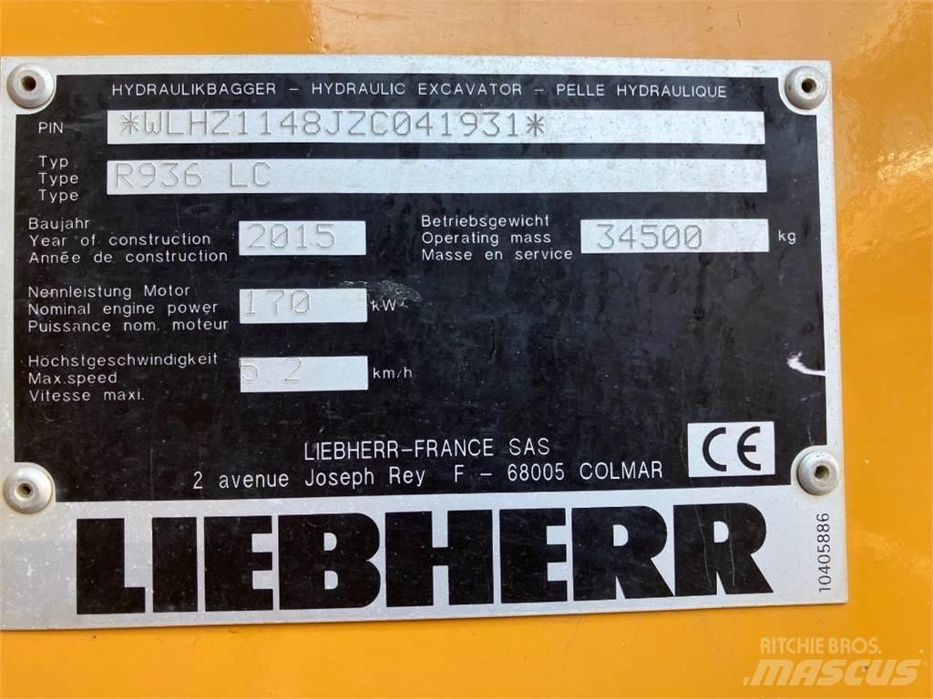 Liebherr R936 Excavatoare pe șenile
