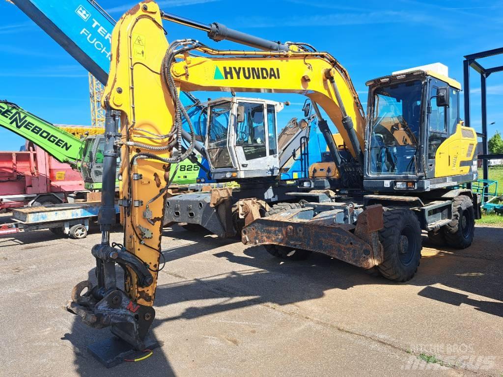 Hyundai HW140 Excavatoare cu roti