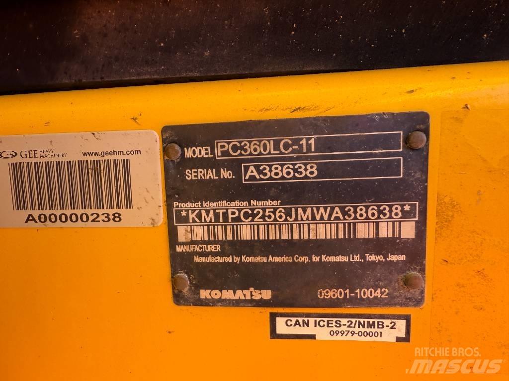 Komatsu PC360LC-11 Excavatoare pe șenile

