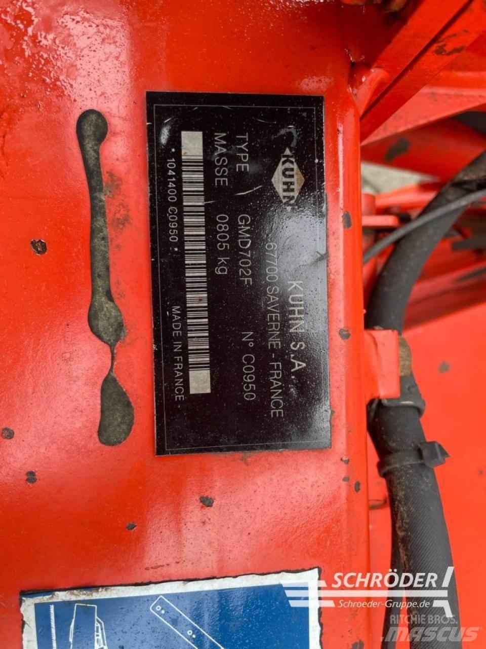 Kuhn GMD 702 F Cositoare de iarba