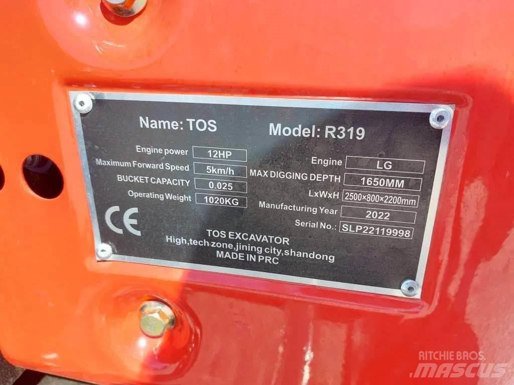 TOS R319 Mini excavatoare < 7t