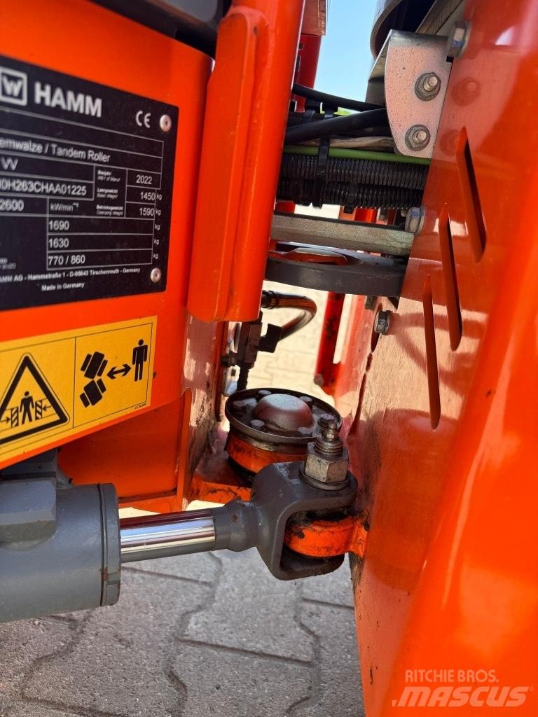 Hamm HD 8 VV Cilindri compactori dubli