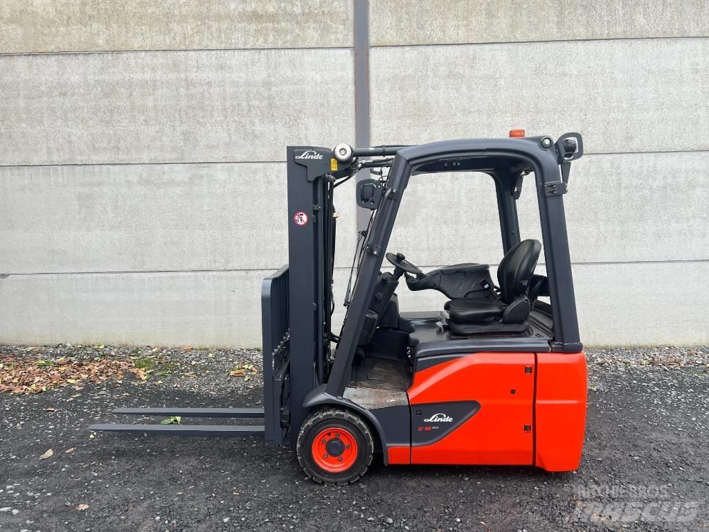 Linde E16C-02 EVO Stivuitor electric