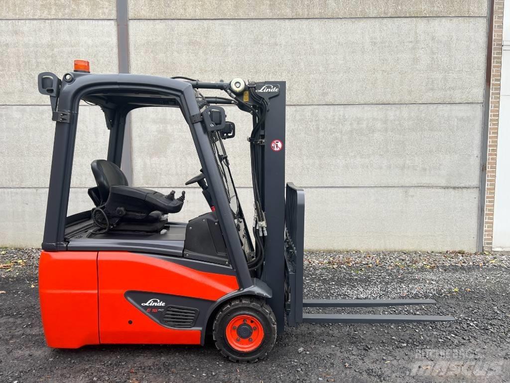 Linde E16C-02 EVO Stivuitor electric