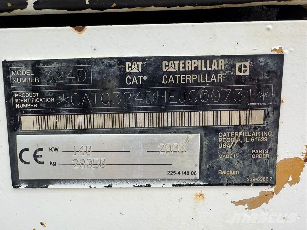 CAT 324DLN Excavatoare pe șenile
