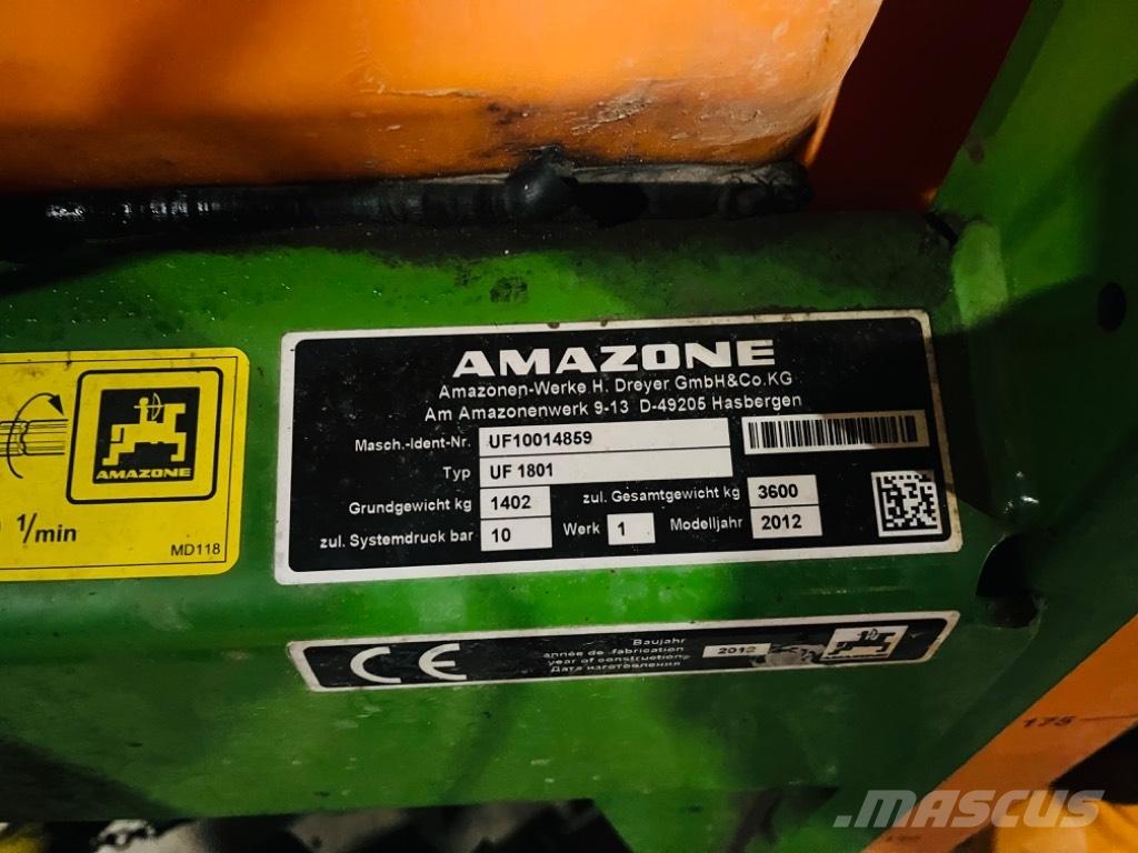 Amazone UF 1801 Pulverizatoare spayers