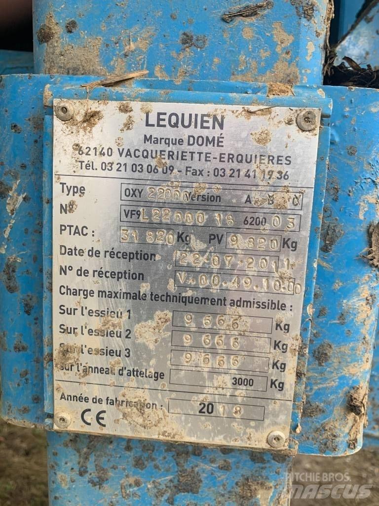 Domes OXY 22000 Ore de transport în forma lichida