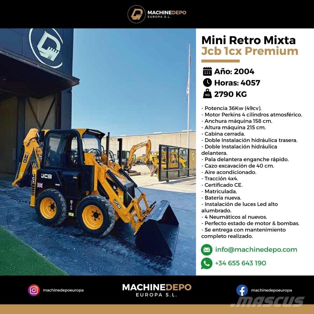 JCB 1 CX Buldoexcavatoare