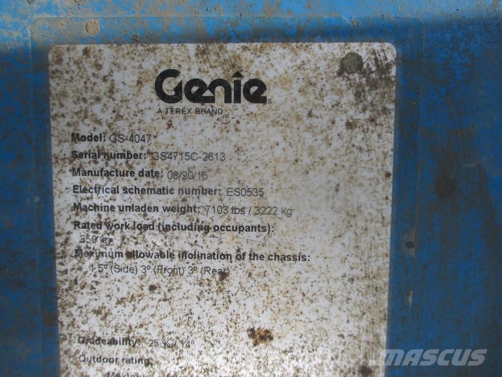Genie GS 4047 Platforme foarfeca