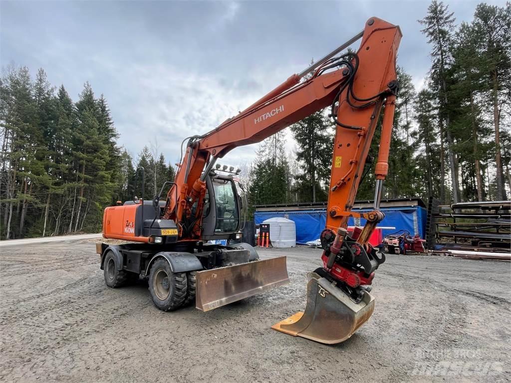 Hitachi ZX 160W Excavatoare cu roti