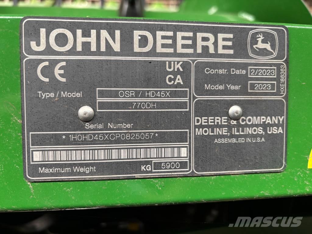 John Deere X9 1000 Combine de secerat