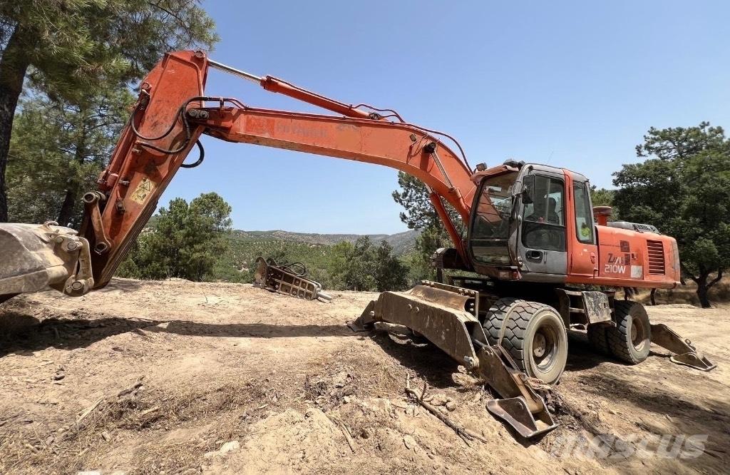Hitachi ZX 210 W Excavatoare cu roti