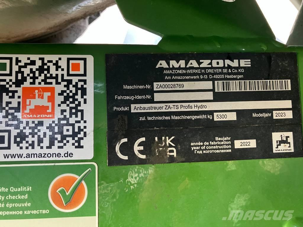 Amazone ZA-TS 4200 Împrastierea mineralelor