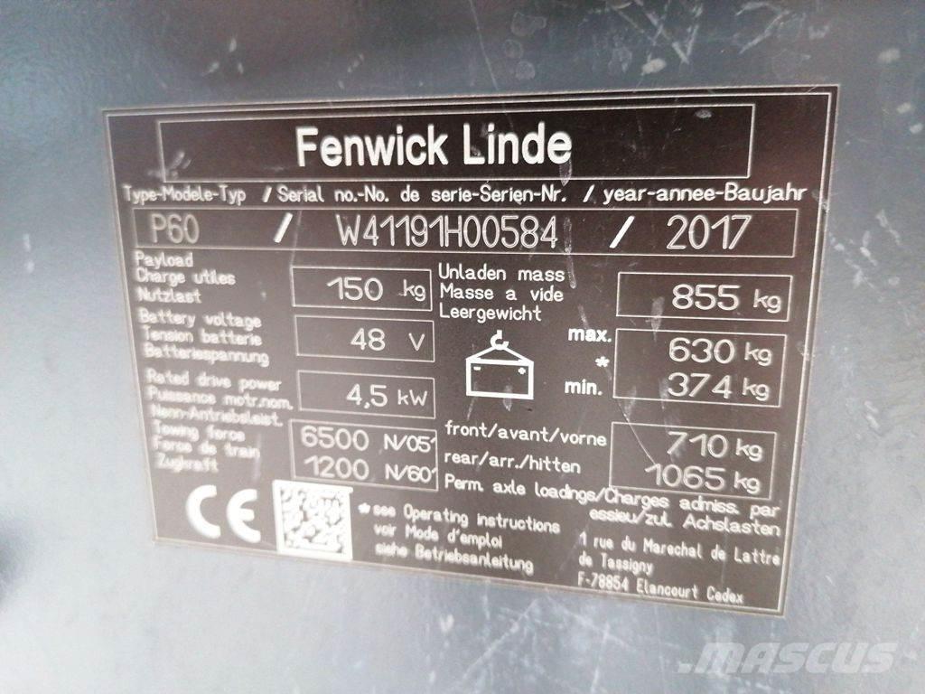 Linde P60 Autotractoare
