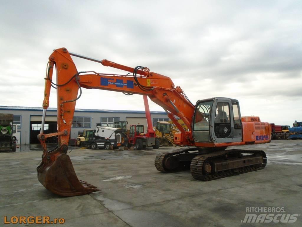 Fiat-Hitachi EX 215 Excavatoare pe șenile
