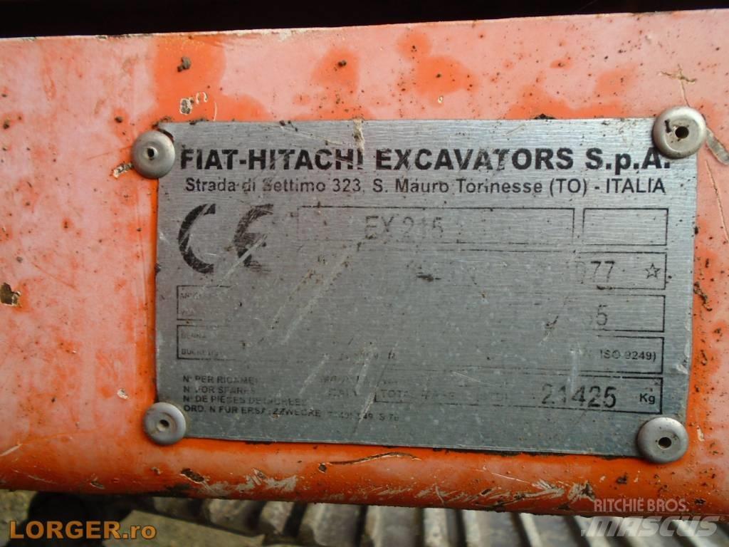 Fiat-Hitachi EX 215 Excavatoare pe șenile
