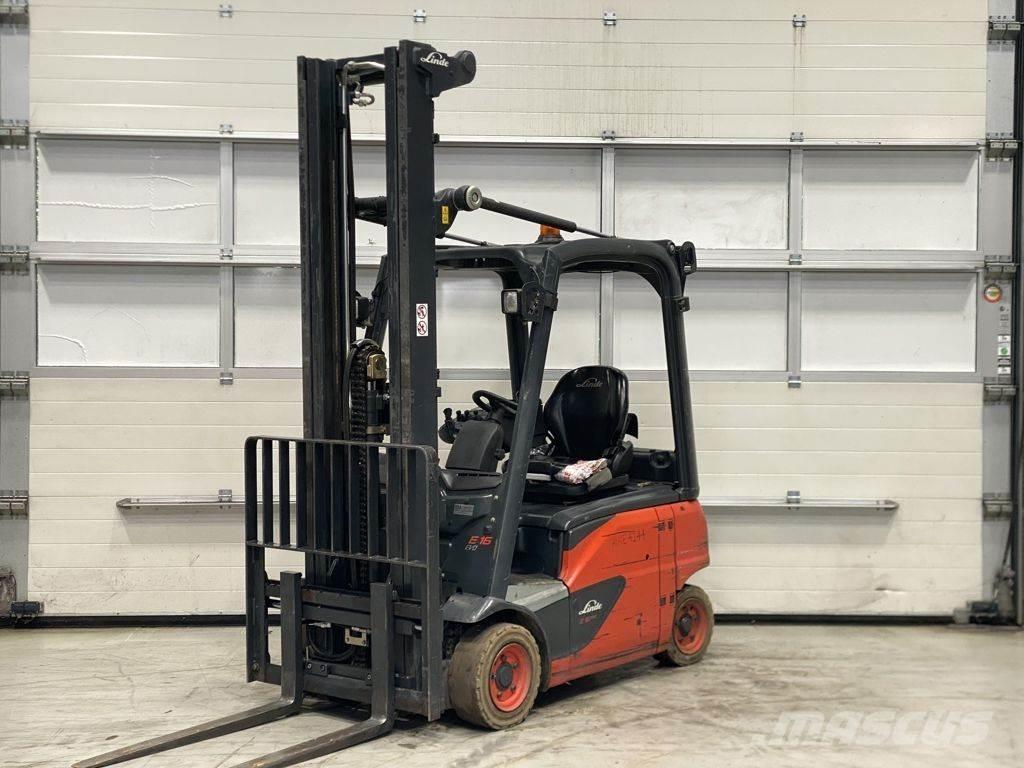 Linde E16P-02 Stivuitor electric