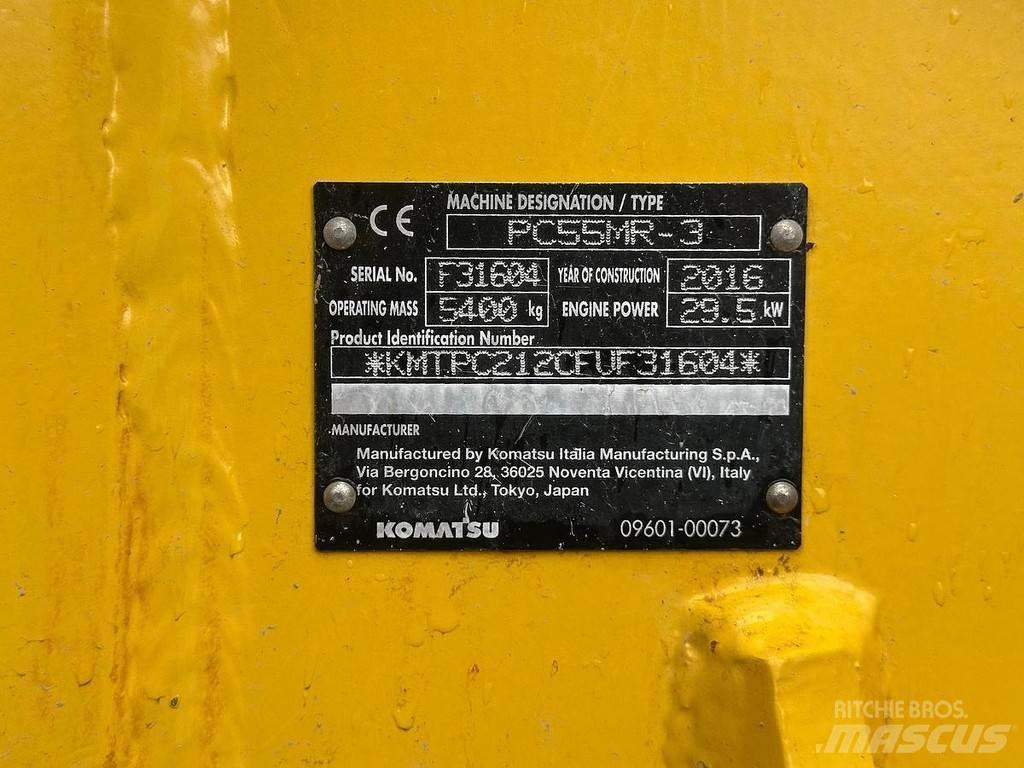 Komatsu PC55-MR3 Mini excavatoare < 7t