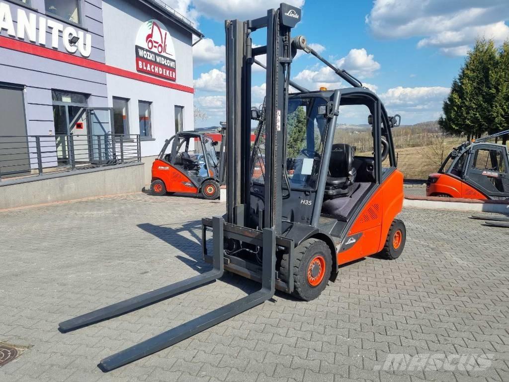 Linde H35D-02 Stivuitor diesel
