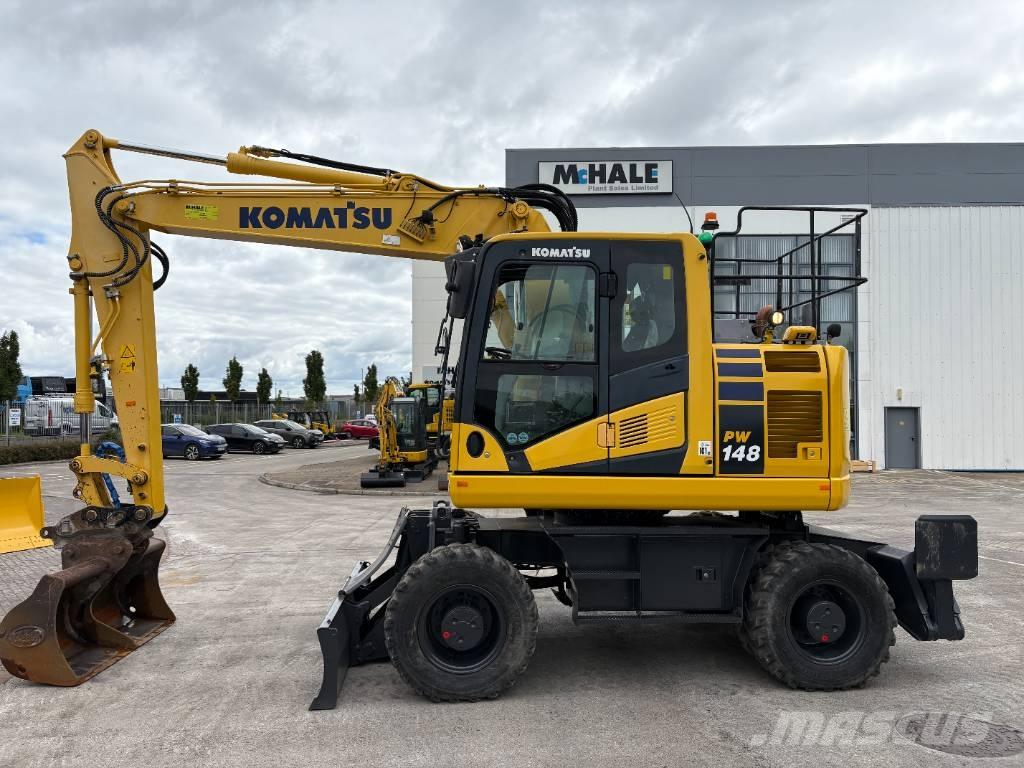 Komatsu PW148-11 Excavatoare cu roti