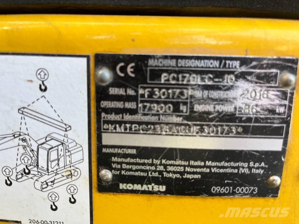 Komatsu PC 170 LC-10 Excavatoare pe șenile
