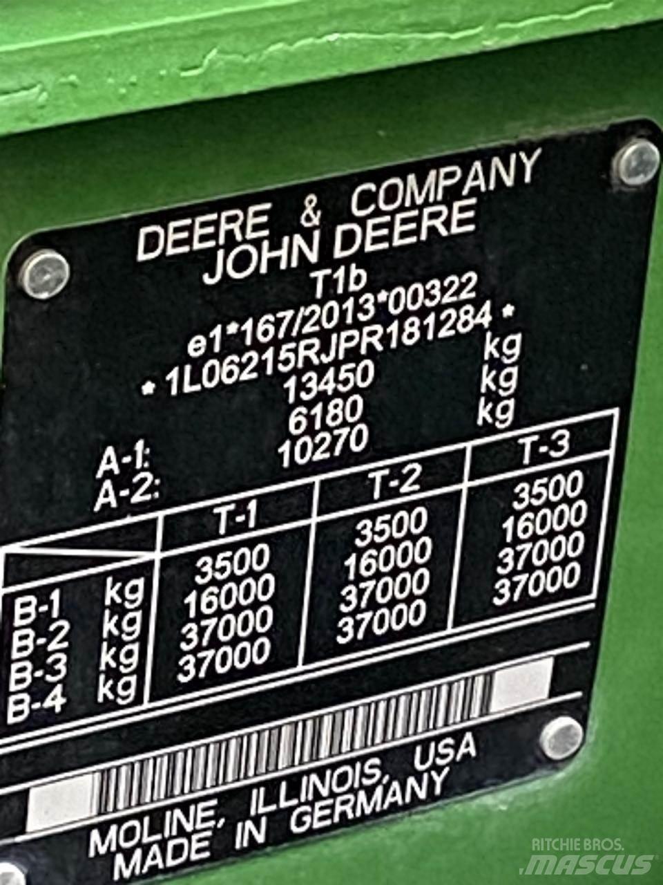 John Deere 6R 215 Tractoare