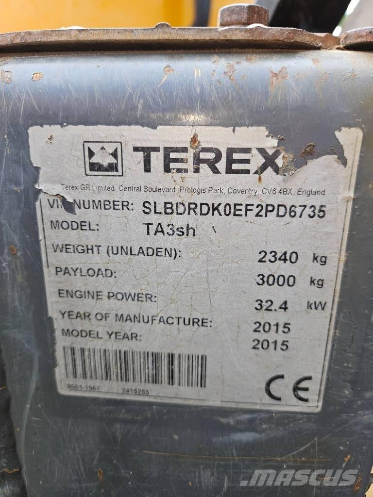 Terex TA 3SH Minitractor de teren