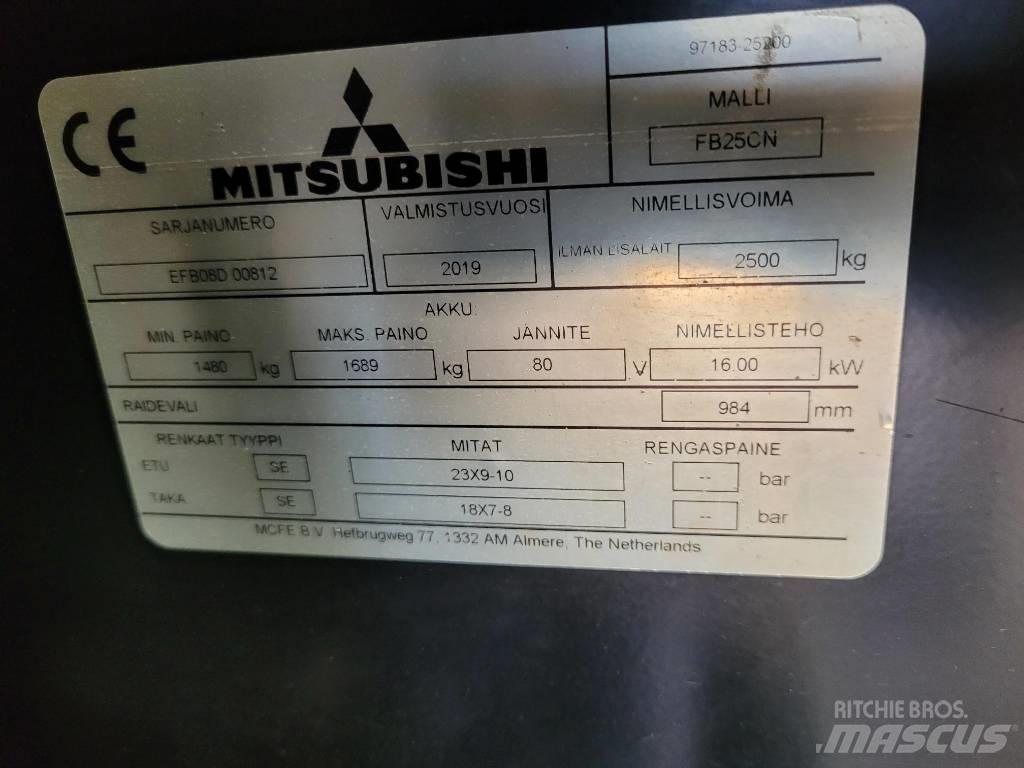 Mitsubishi FB 25 CN Stivuitor electric