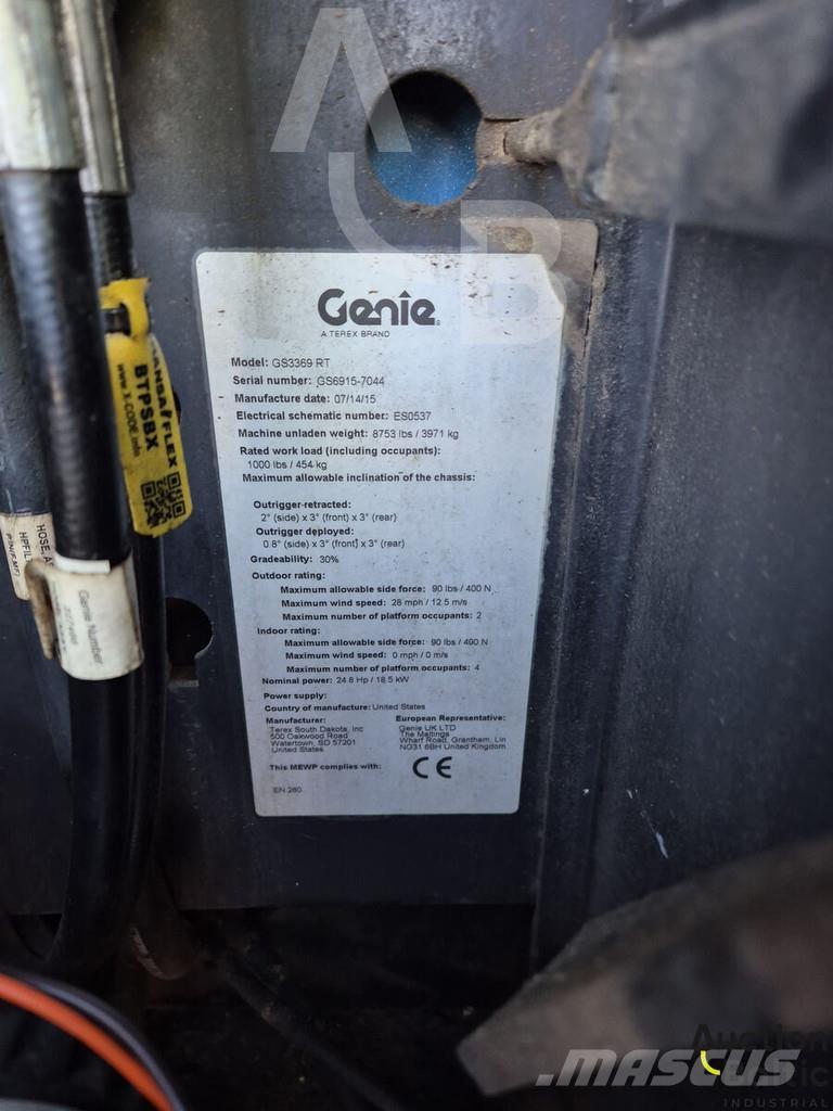 Genie GS 3369 RT Platforme foarfeca