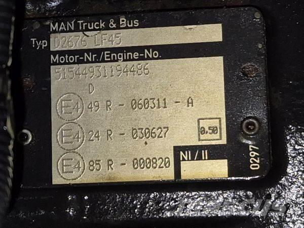 MAN D2676 LF45 Motoare