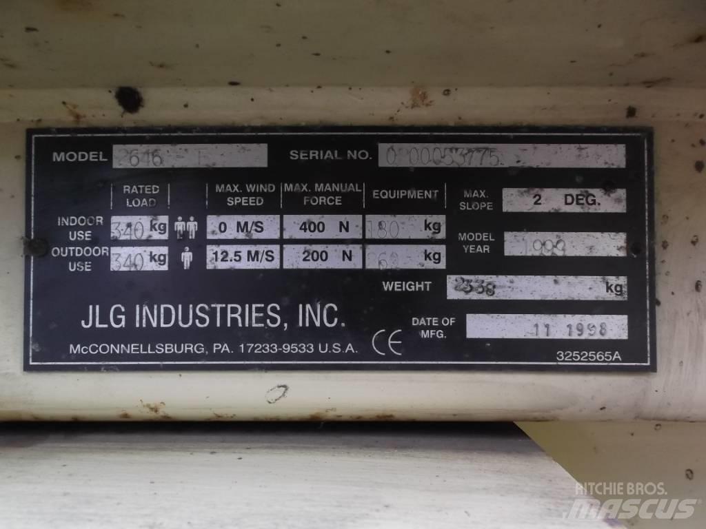 JLG 2646E      V-2288 Ascensoare verticale catarg