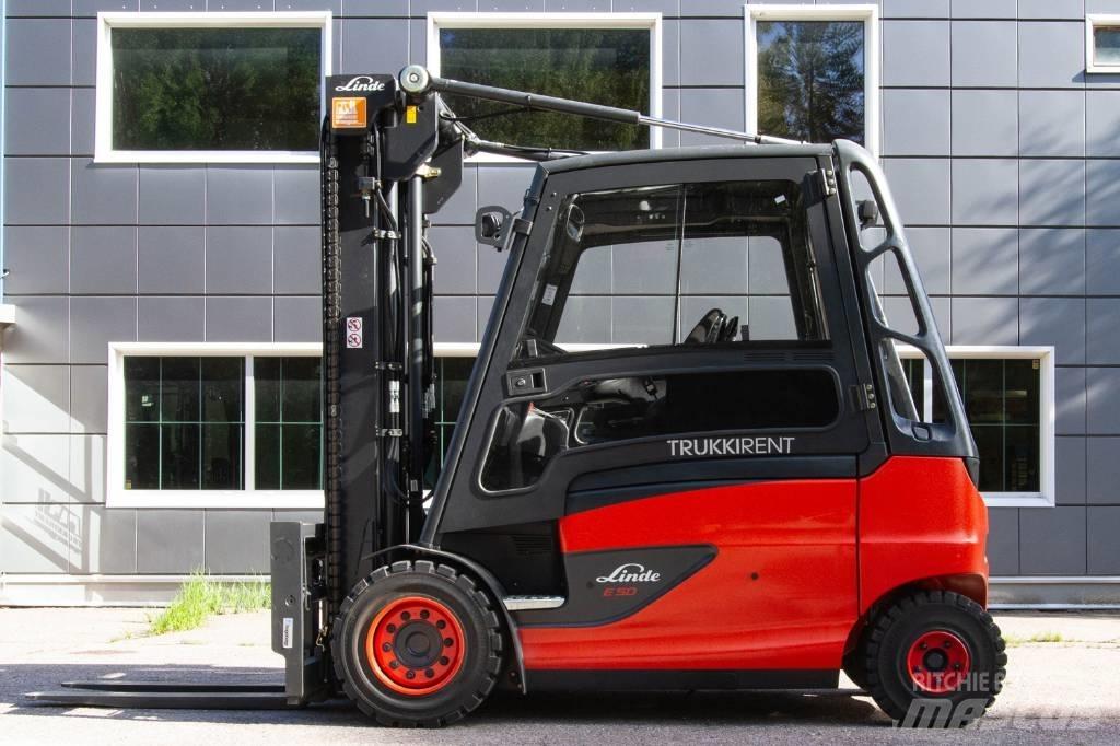 Linde E50HL-01 Stivuitor electric