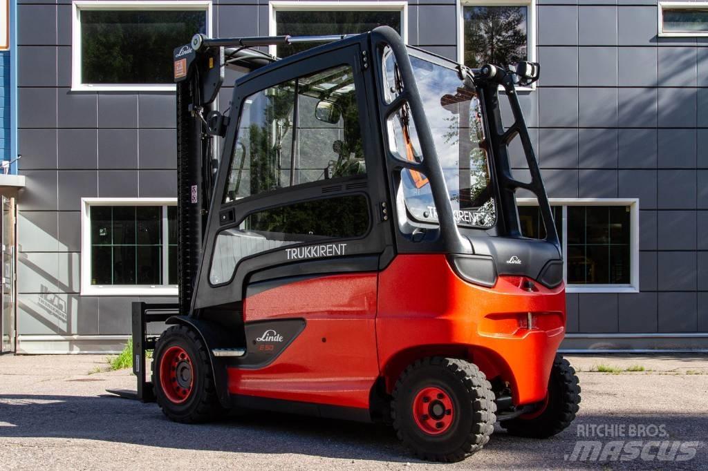 Linde E50HL-01 Stivuitor electric