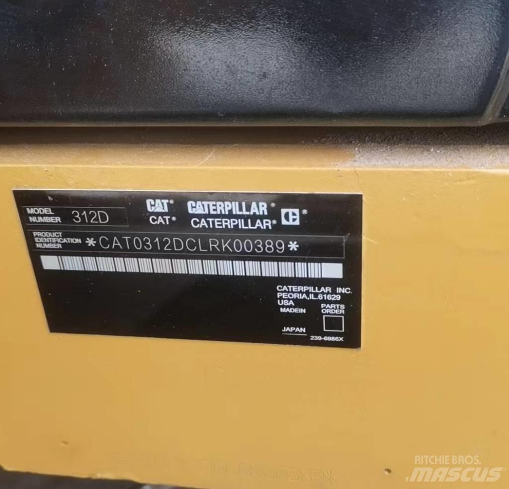 CAT 312 D Excavatoare pe șenile
