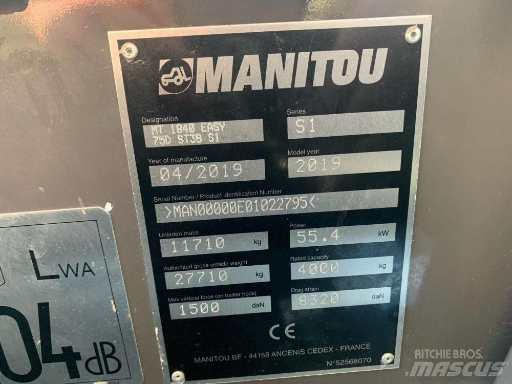 Manitou MT 1840 Stivuitoare telescopice