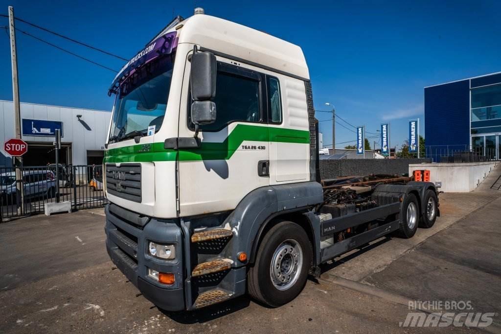 MAN TGA 26.430 LL Camion cu carlig de ridicare