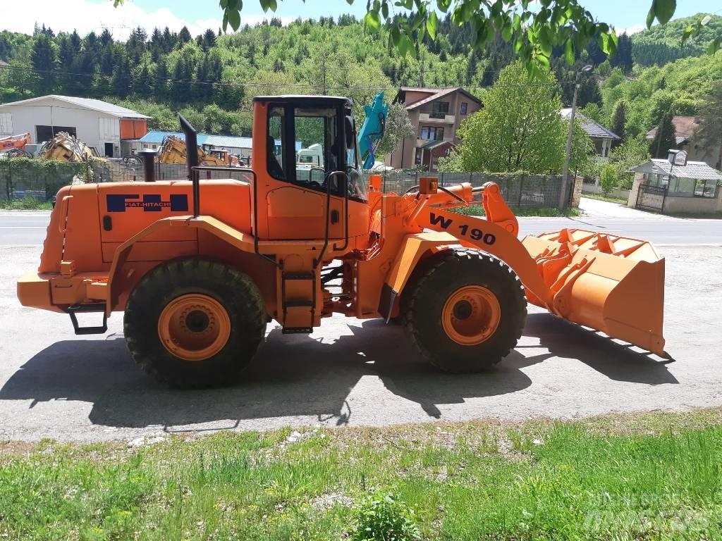 Fiat HITACHI W 190 Incarcator pe pneuri