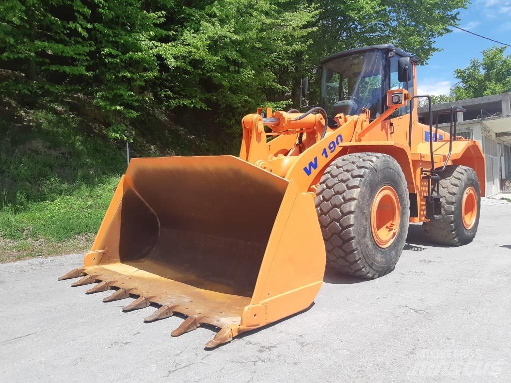 Fiat HITACHI W 190 Incarcator pe pneuri