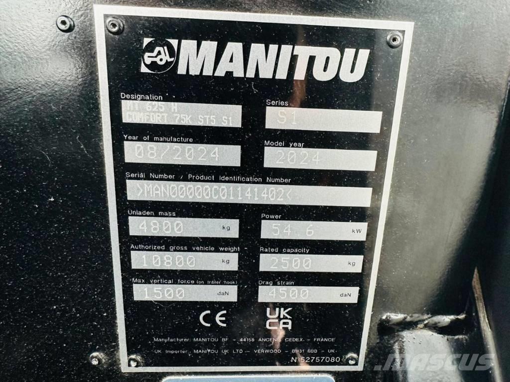 Manitou MT 625 H Stivuitoare telescopice