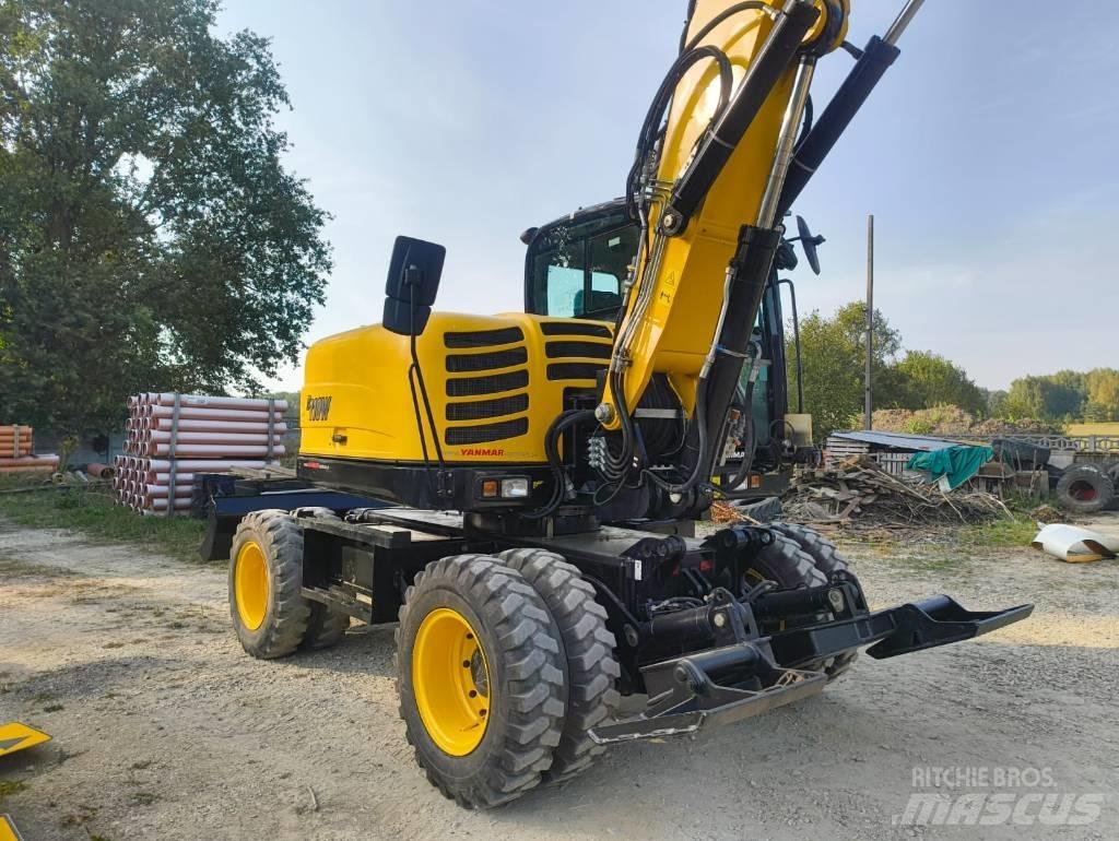 Yanmar B 110 W Excavatoare cu roti