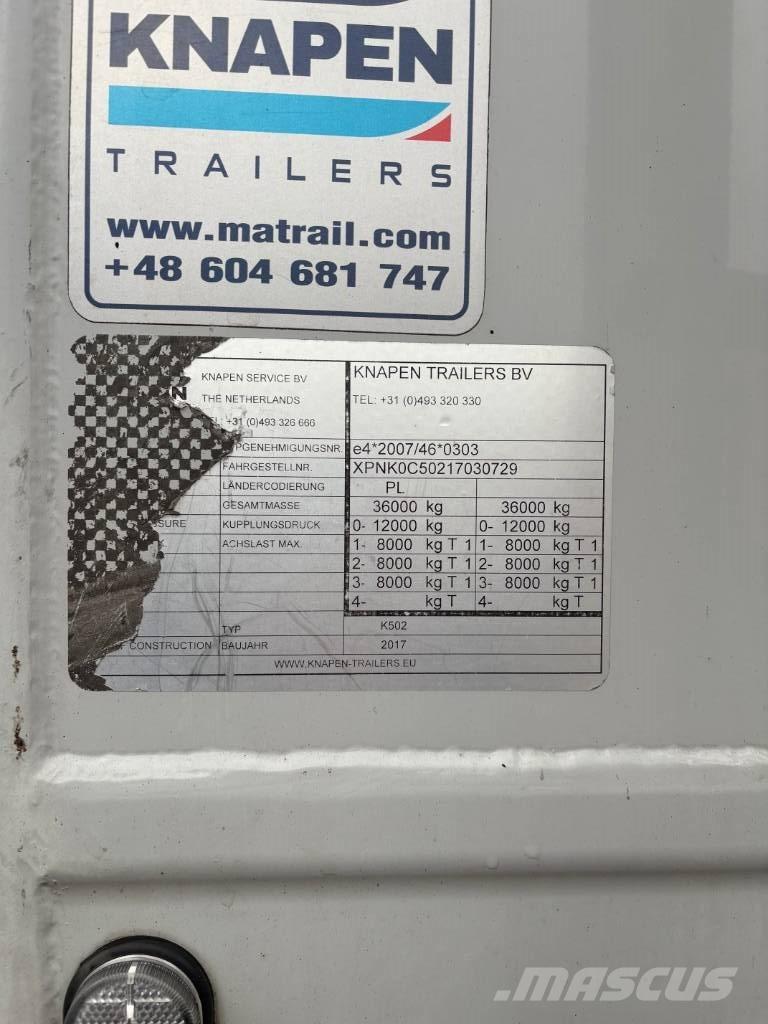 Knapen K 502 Semi-remorca aschii