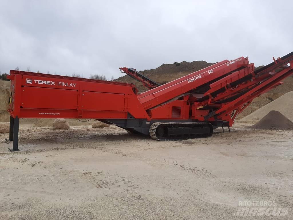 Terex Finlay 683 Dispozitive mobile de cernut