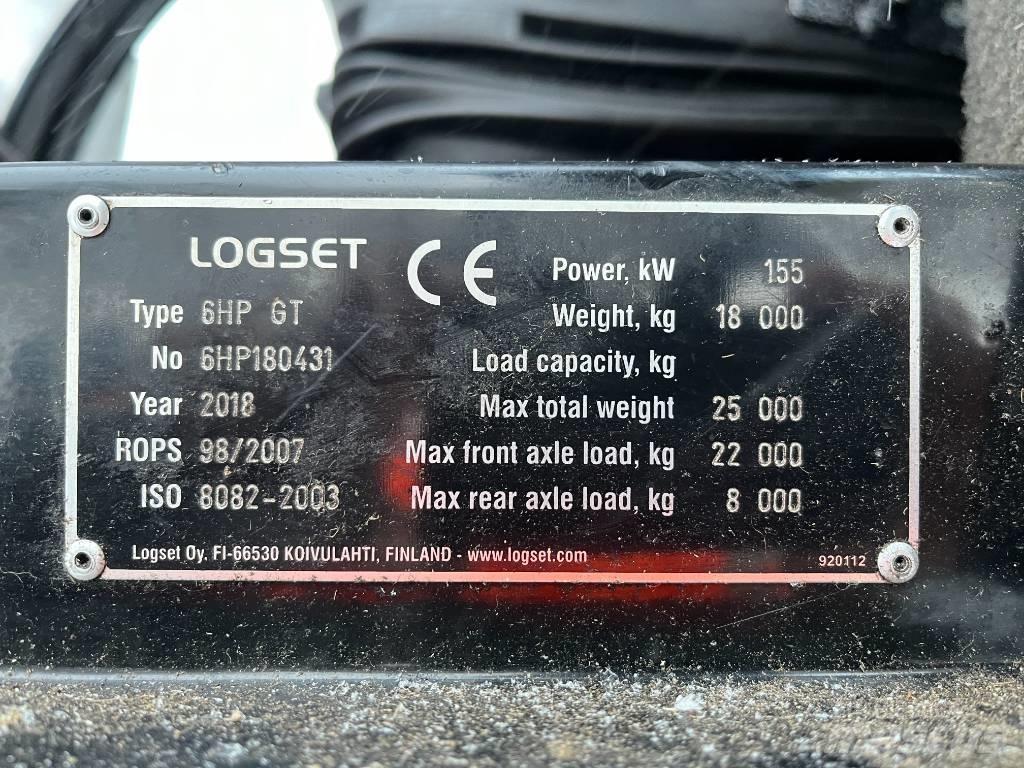 Logset 6HP GT Combine forestiere