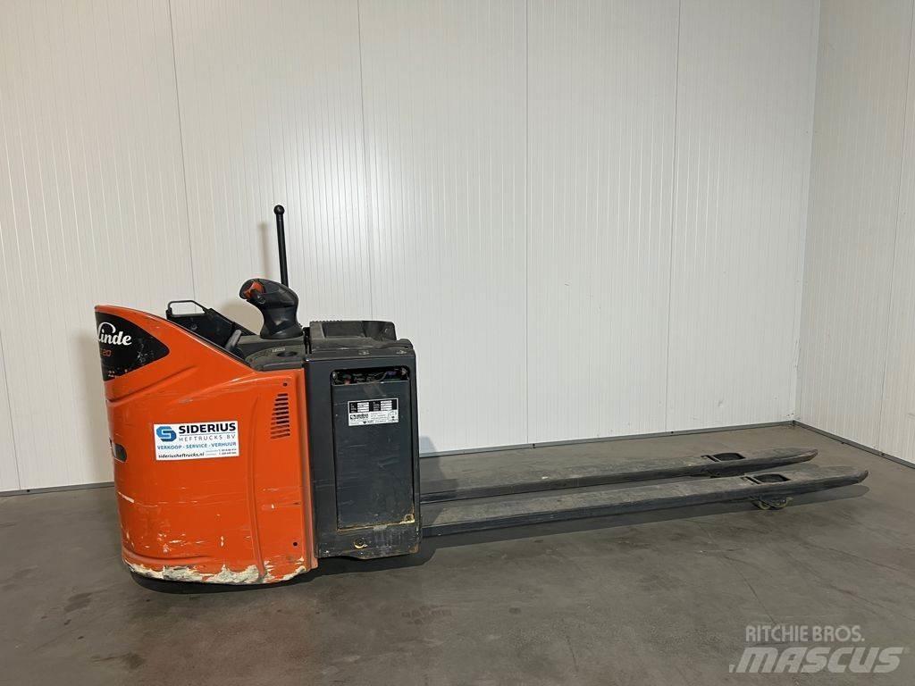 Linde T20SP-02 Transpaleta electica cu furca
