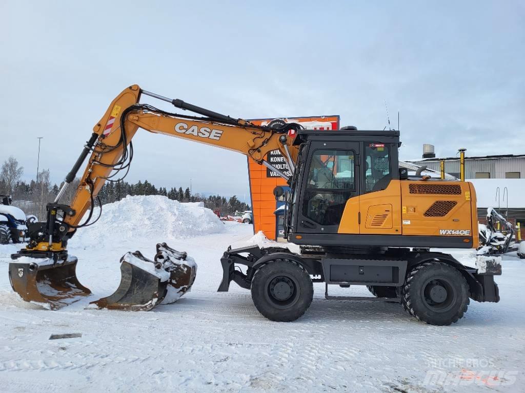 CASE WX140E Excavatoare cu roti