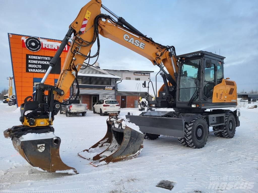 CASE WX140E Excavatoare cu roti