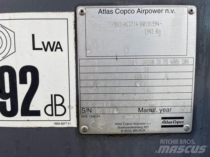Atlas Copco QAS 80 Generatoare Diesel