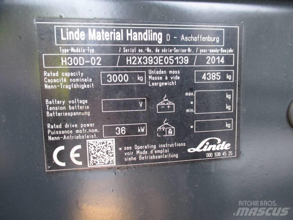 Linde H30D Stivuitor diesel
